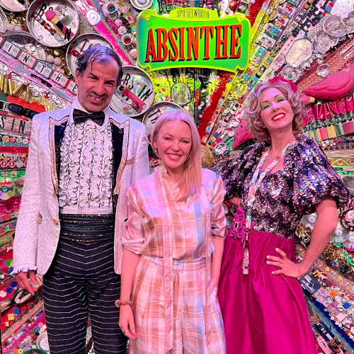 Kylie Minogue Attends ABSINTHE at Caesars Palace May 2 2