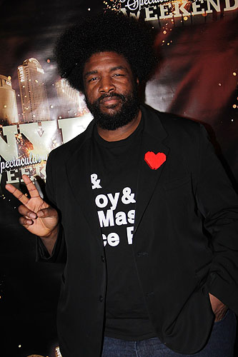 Questlove of The Roots at Moon Nightclub in Palms Casino Resort credit Joe Fury