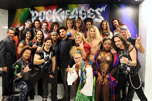 Adam Lambert  with full cast