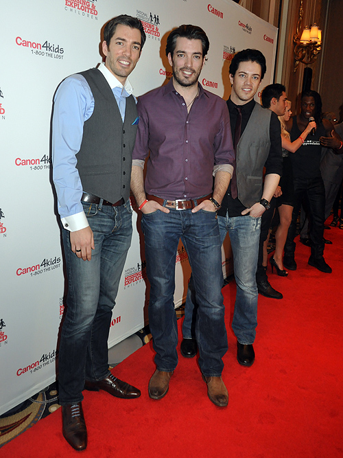 The Property Brothers Johnathan Drew Canon 2013 Benefit for The National Center For Missing And Exploited Children18950 2