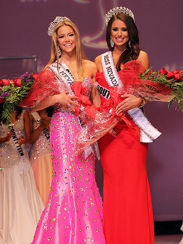 Miss Nevada Teen USA 2014 Alexa Taylor and Miss Nevada USA Nia Sanchez  by Georgina Vaughan 2