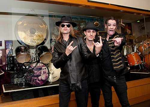 01.30 Street Drum Corps Bobby Alt Frank Zummo Adam Alt Hard Rock Hotel Photo Credit Patrick Gray