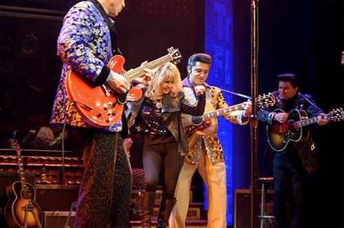 Pia Zadora Jams with Million Dollar Quartet 2.4.14 Caesars Entertainment copy