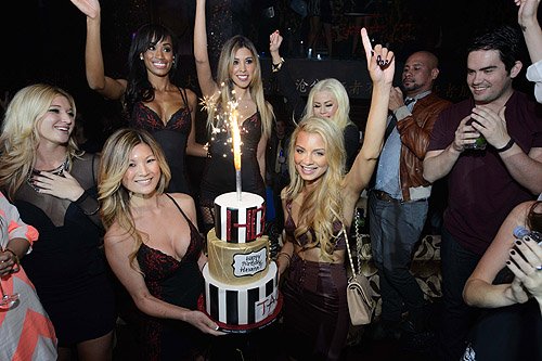 DJ Havana Brown Cake at TAO Nightclub