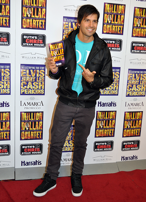 Ricardo Laguna Million Dollar Quartet Harrahs Las Vegas 2013 20713