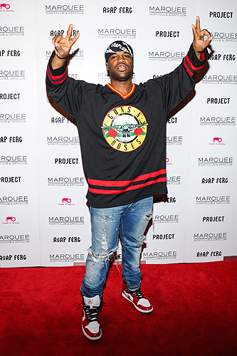 ASAP Ferg Red Carpet at Marquee