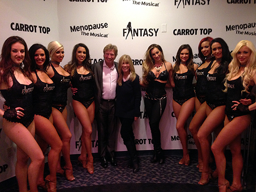 Cast with Nigel and Anita