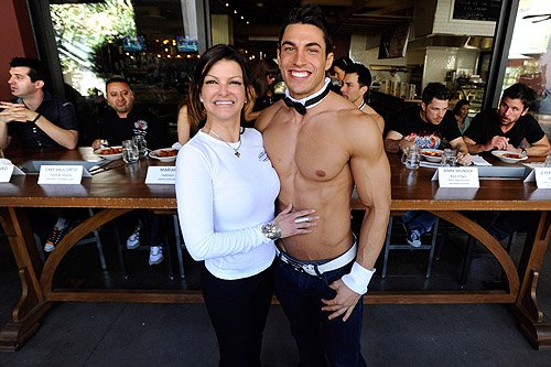 Carla Pellegrino with winner Jon Howes