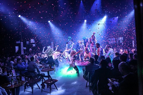 ABSINTHE two year anniversary 1000th performance zombie event 2