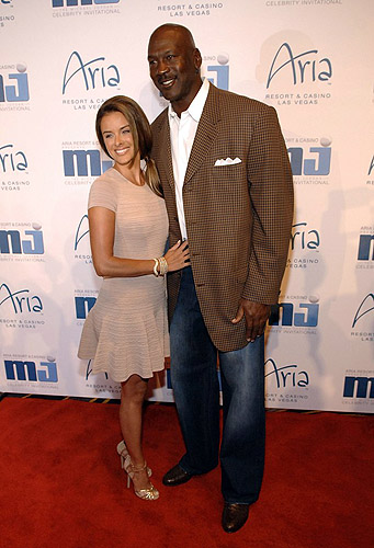 Michael Jordan and Yvette Prieto on red carpet for MJCI Gala at ARIA Resort and Casino Las Vegas 4.5.13