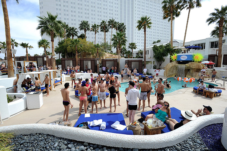 Grand Opening of Xposed in the Tropicana Beach Club at The New Tropicana Las Vegas March 29 2014 Credit David Becker WireImage