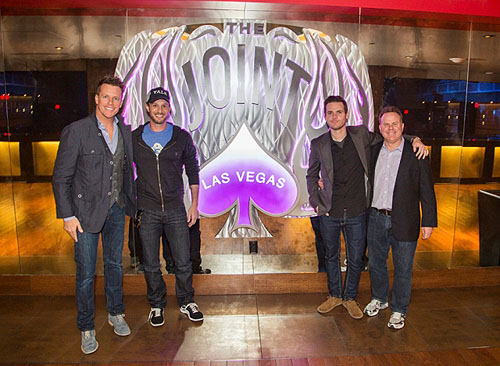 04.26.13 Chris Franjola Josh Wolf Jeff Wild Steve Marmalstein at Prince inside The Joint at Hard Rock Hotel and Casino