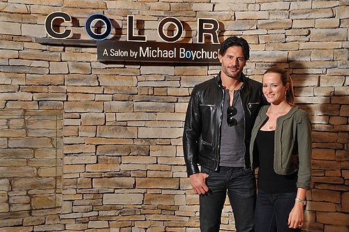 Joe_Manganiello_and_Audra_Marie_at_COLOR_Salon