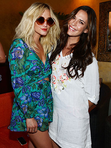 Ashlee Simpson and Odette Annable TAO Beach season opening