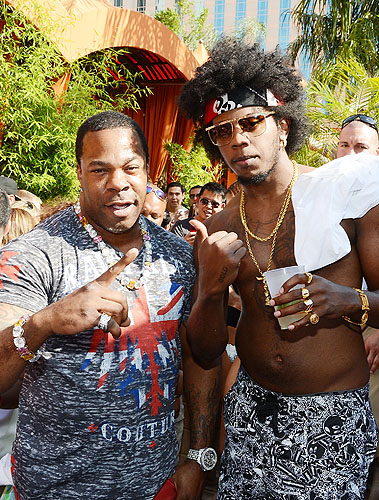Busta Rhymes Tridinad James TAO Beach season opening