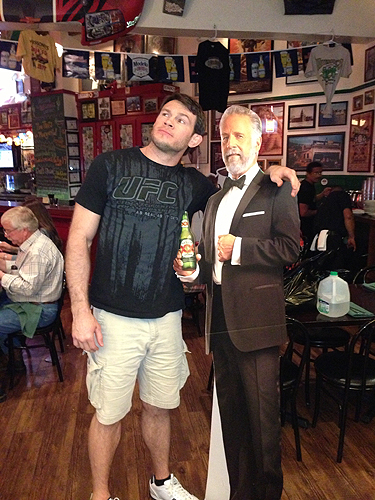 Forrest Griffin Hussongs Cantina