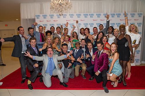 Full Cast - MAMMA MIA Grand Opening 5.16.14 Credit - Erik Kabik