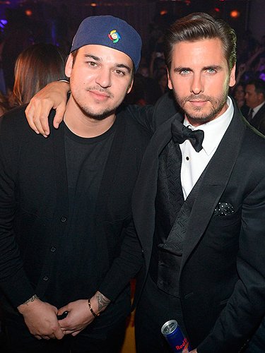 Rob Kardashian celebrates Scott Disick 30th Birthday Party at Hyde Bellagio Las Vegas 5.26
