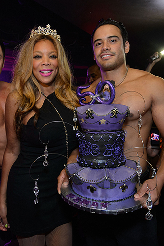 Wendy Williams With Birthday Cake at TAO
