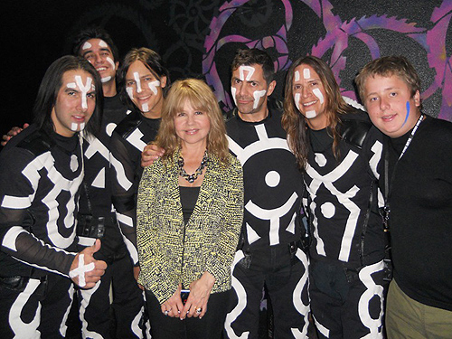 8.7.13 Pia Zadora at Blue Man Group in Monte Carlo Resort and Casino 2