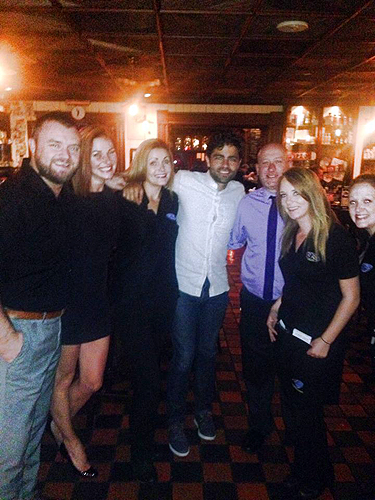 Actor Adrian Grenier spotted at Ri Ra Las Vegas Aug 17 2014