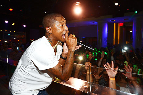 Pharrell Performance PURE Nightclub