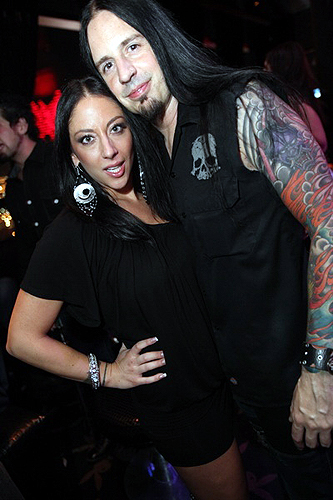 Five_Finger_Death_Punch__drummer_Jeremy_Spencer_with_friend__Photo_credit-_Joe_Fury