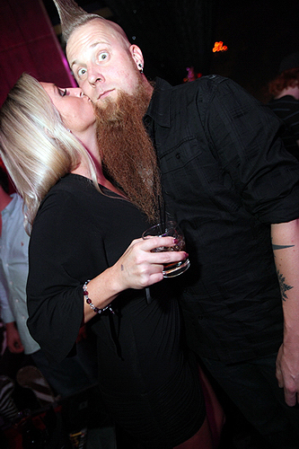 Five_Finger_Death_Punch_bassist_Matt_Snell_with_friend._Photo_Credit-_Joe_Fury