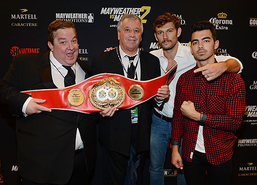 Jeff Beacher Joe Jonas and Alex Pettyfer