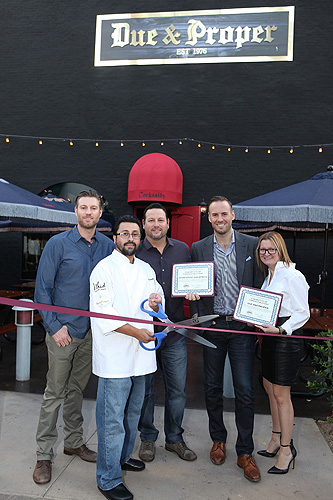 Due and Proper Ribbon Cutting Ceremony