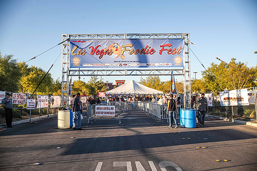 Las Vegas Foodie Fest Entrance