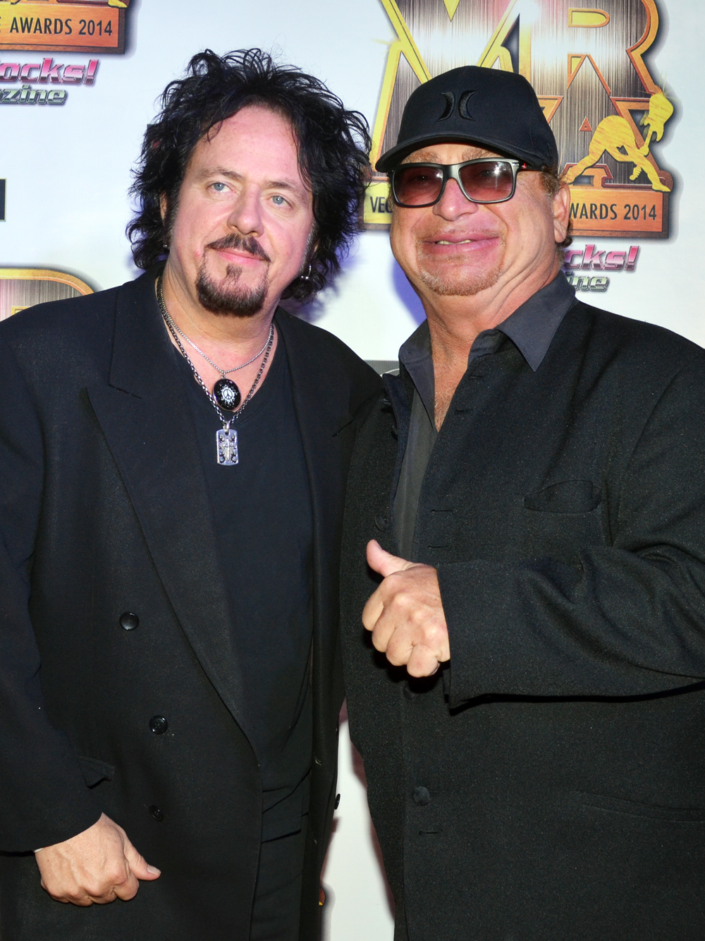 Steve Lukather David Paich - Vegas Rocks Magazine Music Awards 2014 photo credit Stephen Thorburn 63577