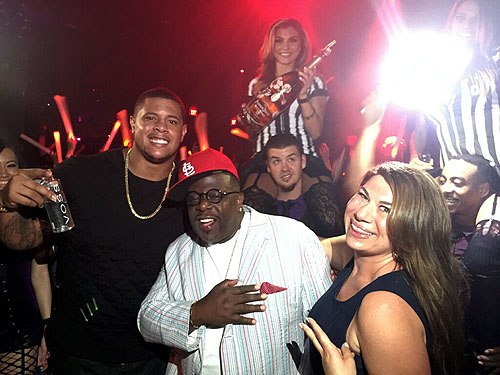 Roger Saffold Cedric the Entertainer at Marquee