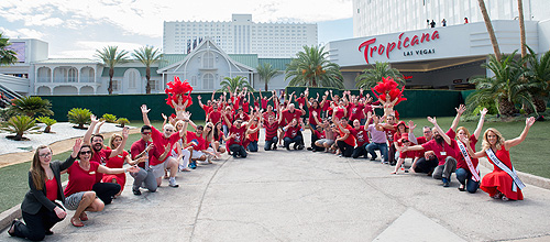 Golden Rainbow Creates Living Ribbon at The New Tropicana Las Vegas 2 WEB RES