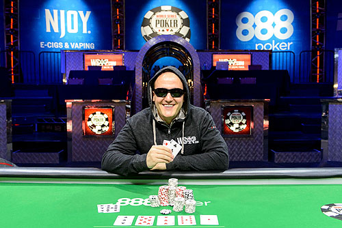 Battle of the News back-to-back winner Shawn Tempesta Photo Credit JAYNE FURMAN WSOP