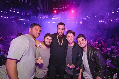 French Montana and Cash Cash at Marquee