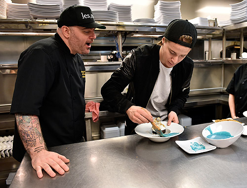 Kygo makes Cloud Nine Dessert at Beauty and Essex Las Vegas David Becker