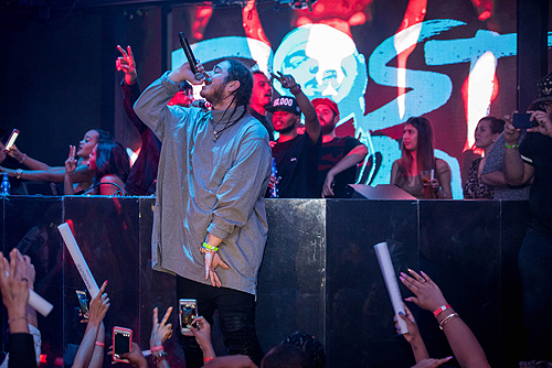 Post Malone at Marquee 7.4 Performace