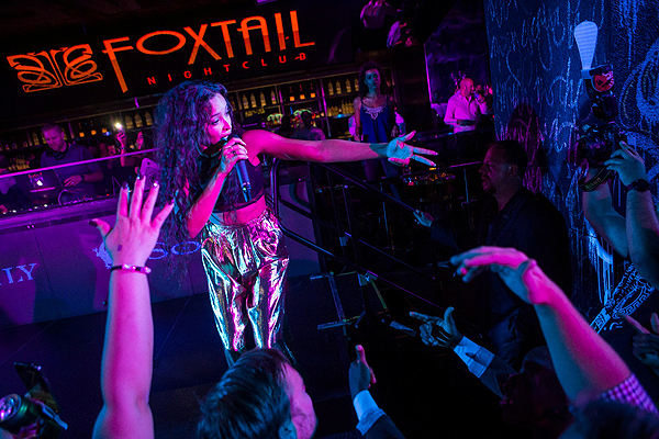 Tinashe Performs at Foxtail Over Labor Day Weekend