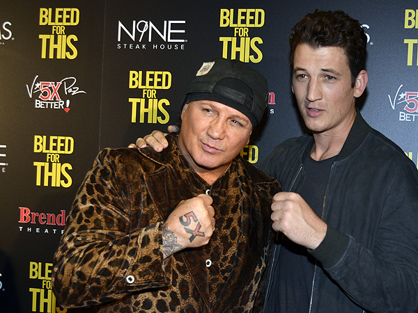Vinny Paz and Miles Teller - Photo credit: Stephen Thorburn