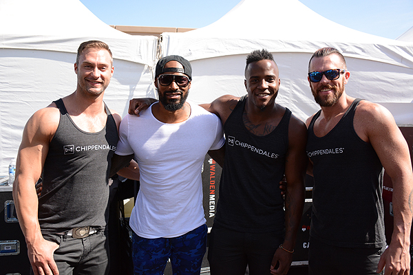 Tyson Beckford and Chippendales cast members make an appearance Courtesy Te Ann Lakeotes TMLphoto 
