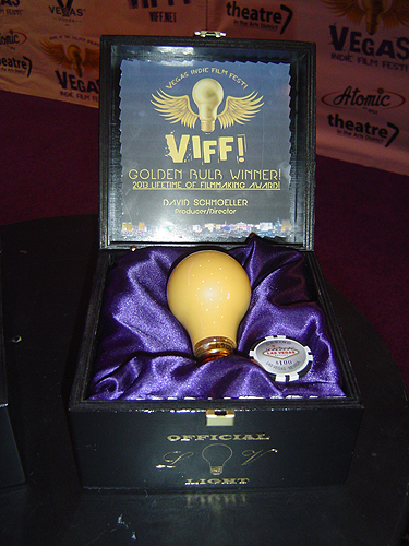 VIFF Golden Bulb Award for David Schmoeller